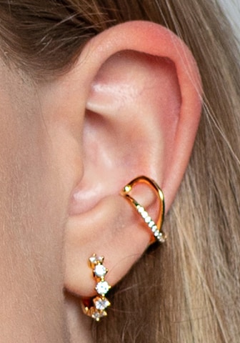 XENOX Earrings in Gold: front