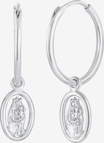 ELLI Earrings 'Marienbild' in Silver