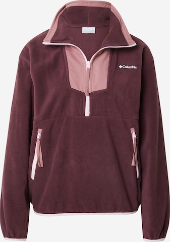 COLUMBIA Спортен пуловер 'Sequoia Grove' в лилав: отпред