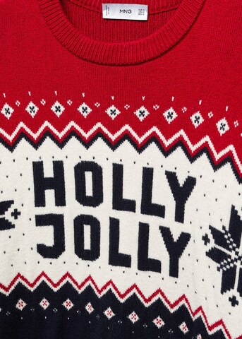 MANGO MAN Pullover 'Jolly' in Blau