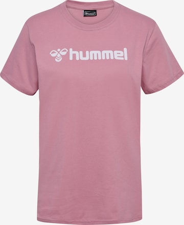 Hummel Shirt 'Mover' in Lila: voorkant