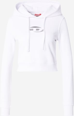 DIESELSweater majica 'F-SLIMMY' - bijela boja: prednji dio