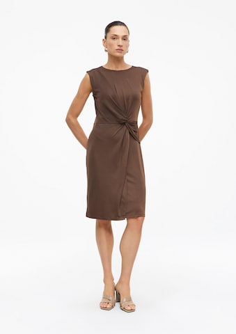 s.Oliver BLACK LABEL Jurk in Bruin