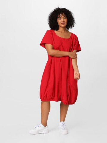 Zizzi Jurk 'Jeasy' in Rood