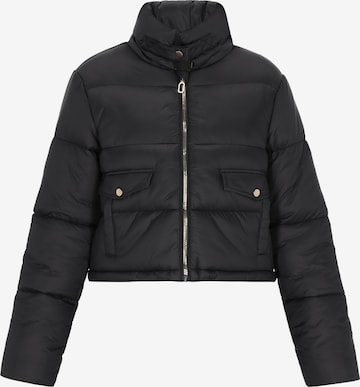 faina Zimska jakna | črna barva: sprednja stran