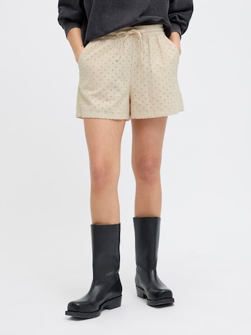 JJXX regular Bukser 'JXSELMA' i beige: forside