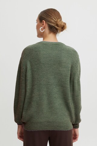 ICHI Strickpullover in Lila