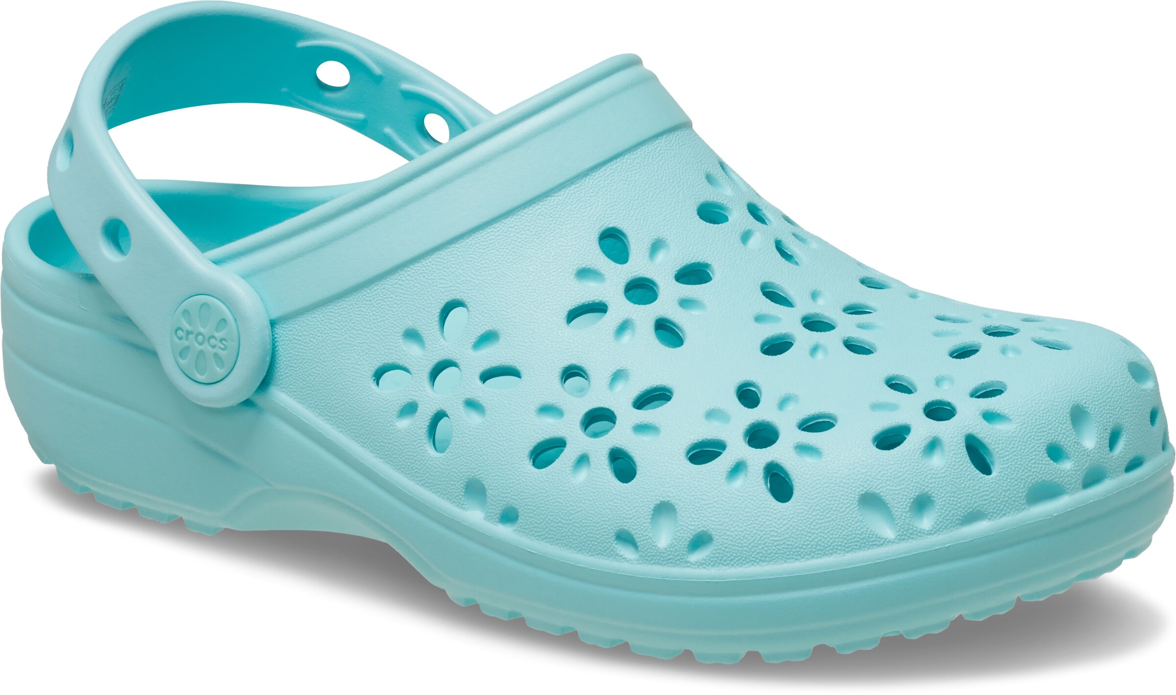 Crocs Sandals & Slippers 'Classic' in Blue: front