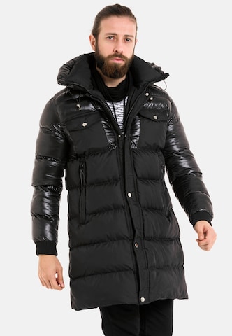 CIPO & BAXX Winterjacke in Schwarz