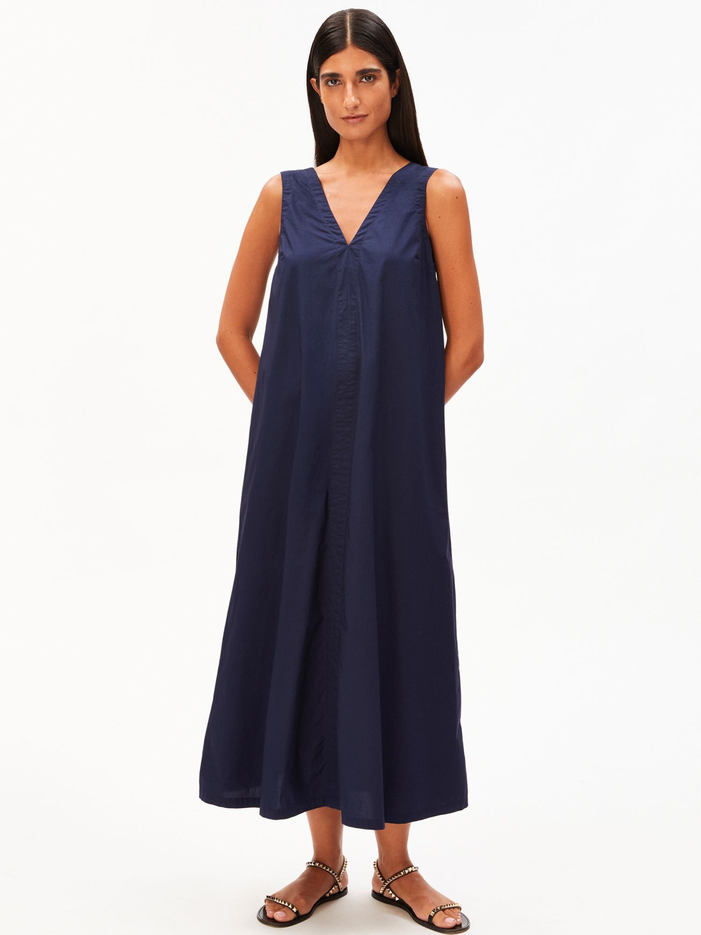 ARMEDANGELS Jurk in Blauw: voorkant