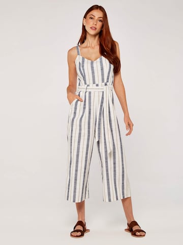 Apricot Jumpsuit in Blauw: voorkant