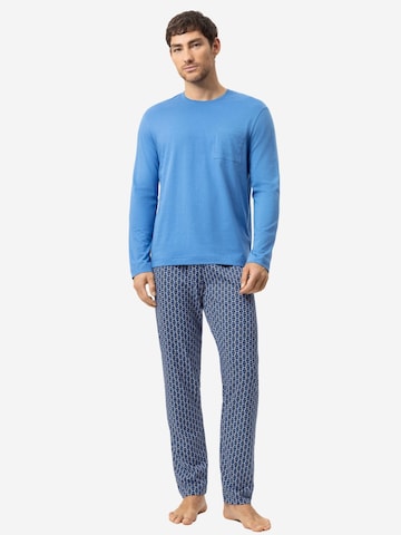 Mey Pyjama lang 'Blue Chains'‌‌‌‌‌‌‌ in Blau