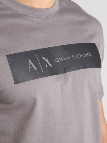 ARMANI EXCHANGE Tričko – šedá