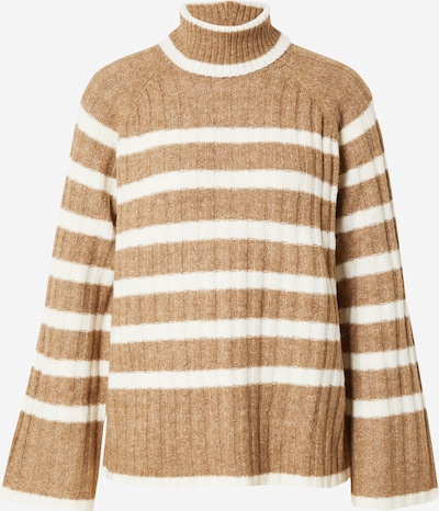 JDY Neulepaita 'JDYMiley' värissä karamelli / valkoinen, Tuotenäkymä