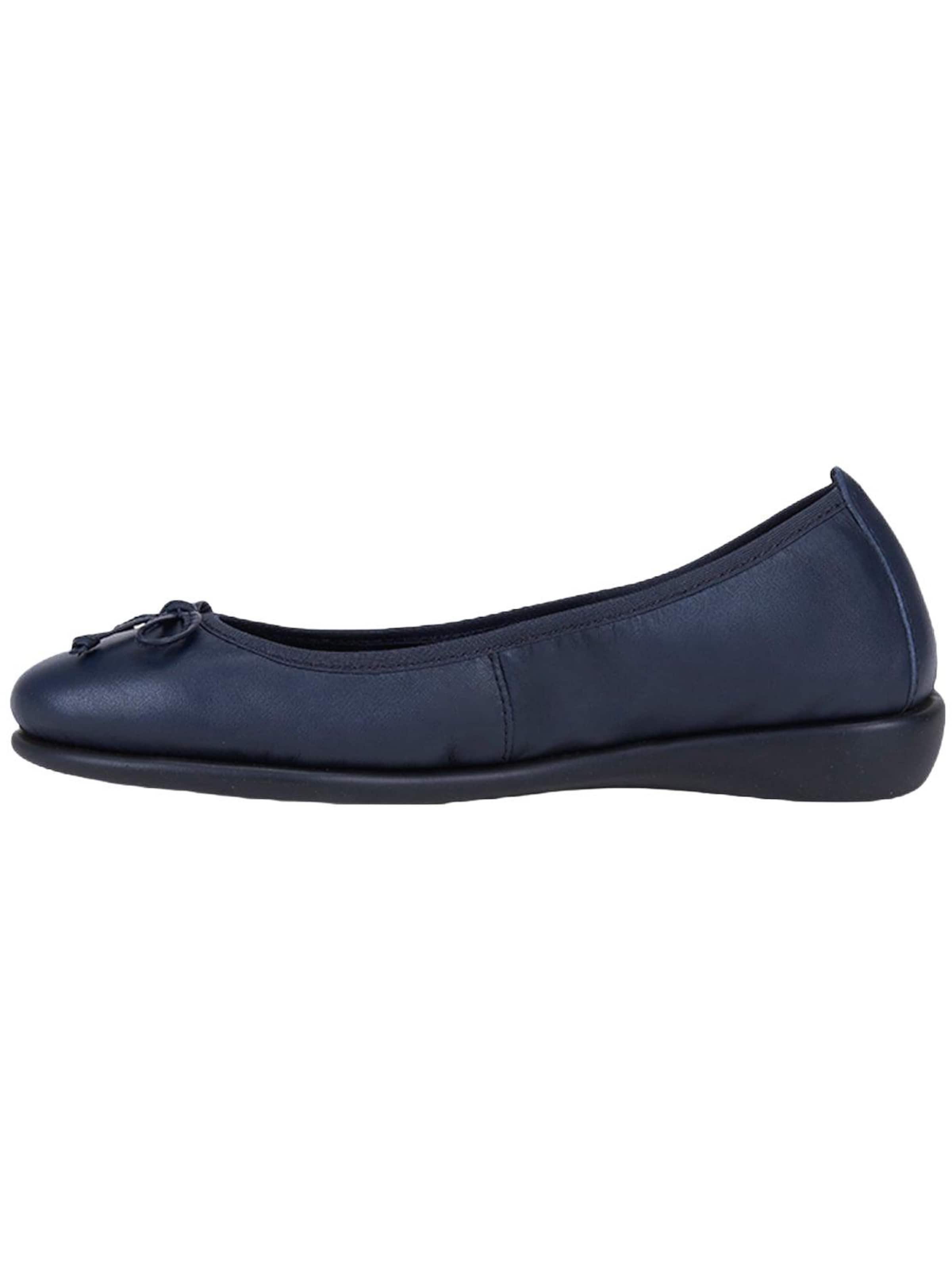 Desa - Bailarina 'DESA Damen DesaComfort Ballerinas aus Leder mit Schleifendetail' en azul