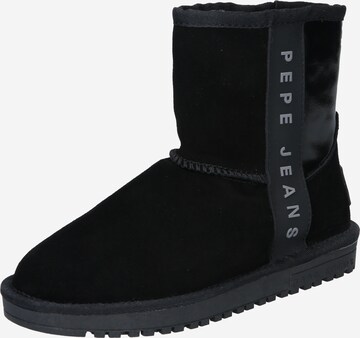 Pepe Jeans Boots 'DISS BASS' σε μαύρο: μπροστά