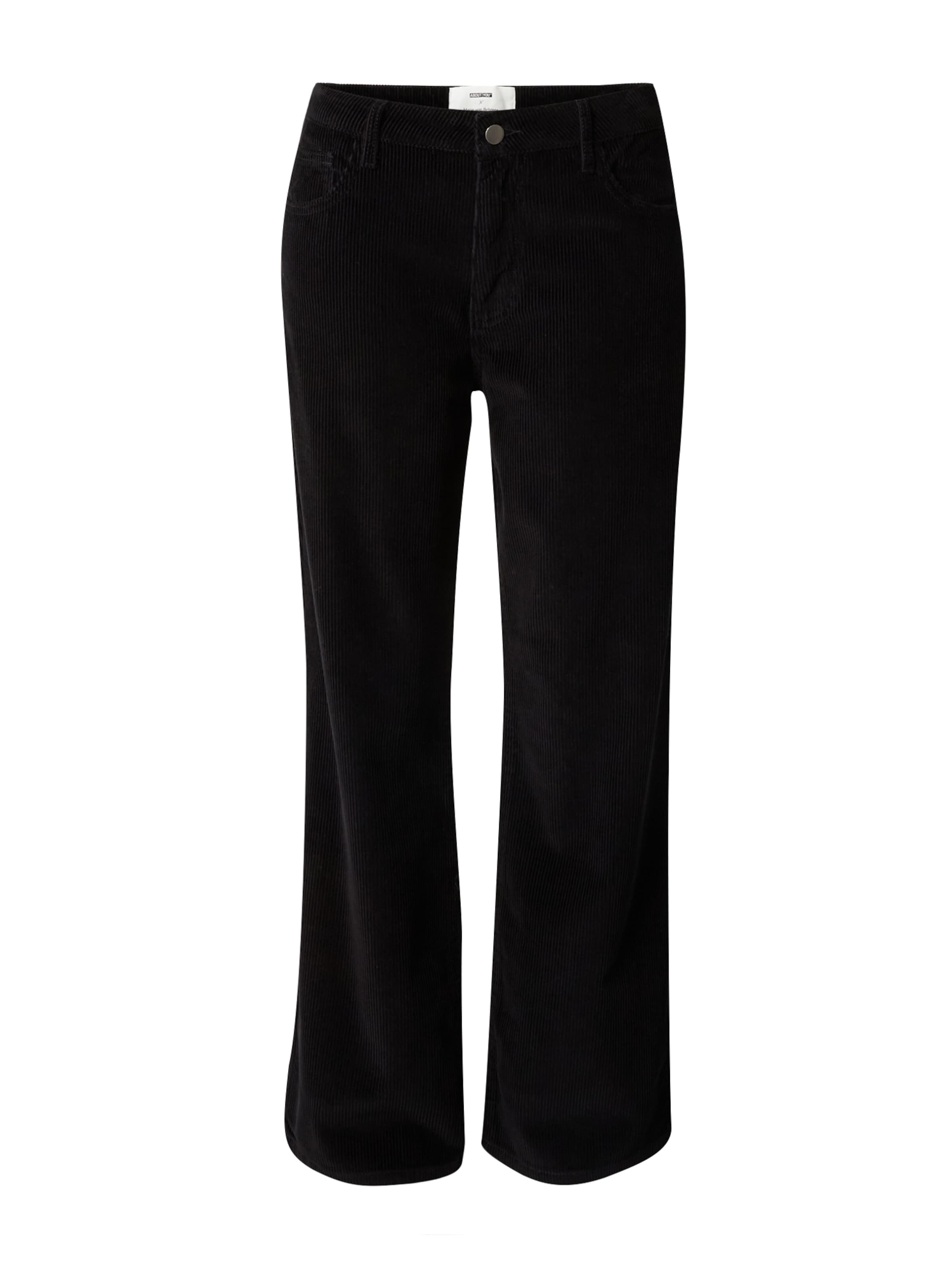 fekete ABOUT YOU x Marie von Behrens Nadrág 'Eve', Termék nézet