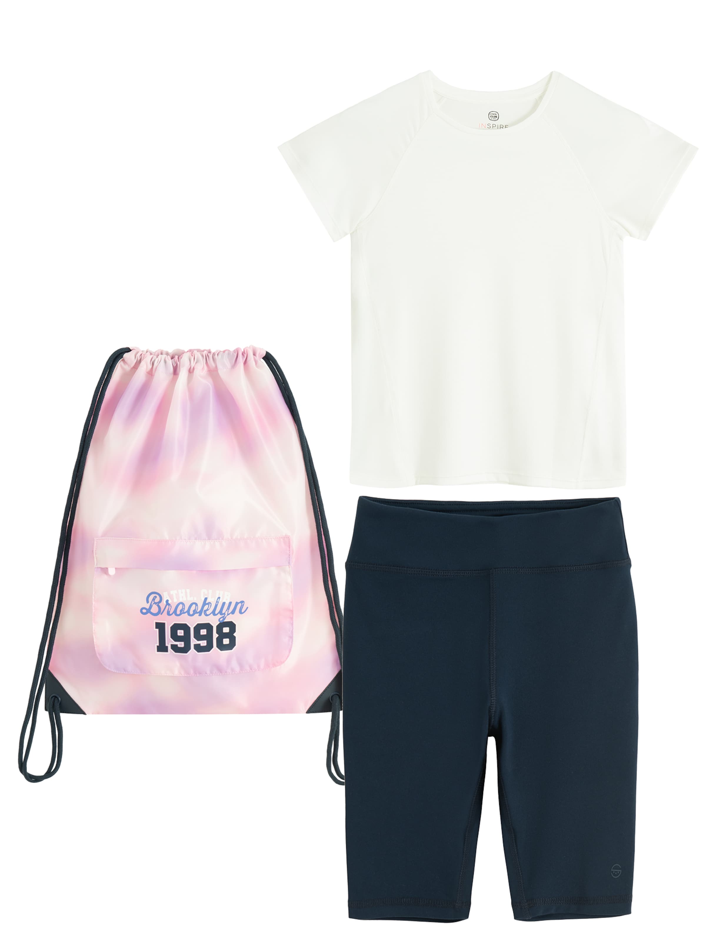 Set di Cool Club in blu: frontale