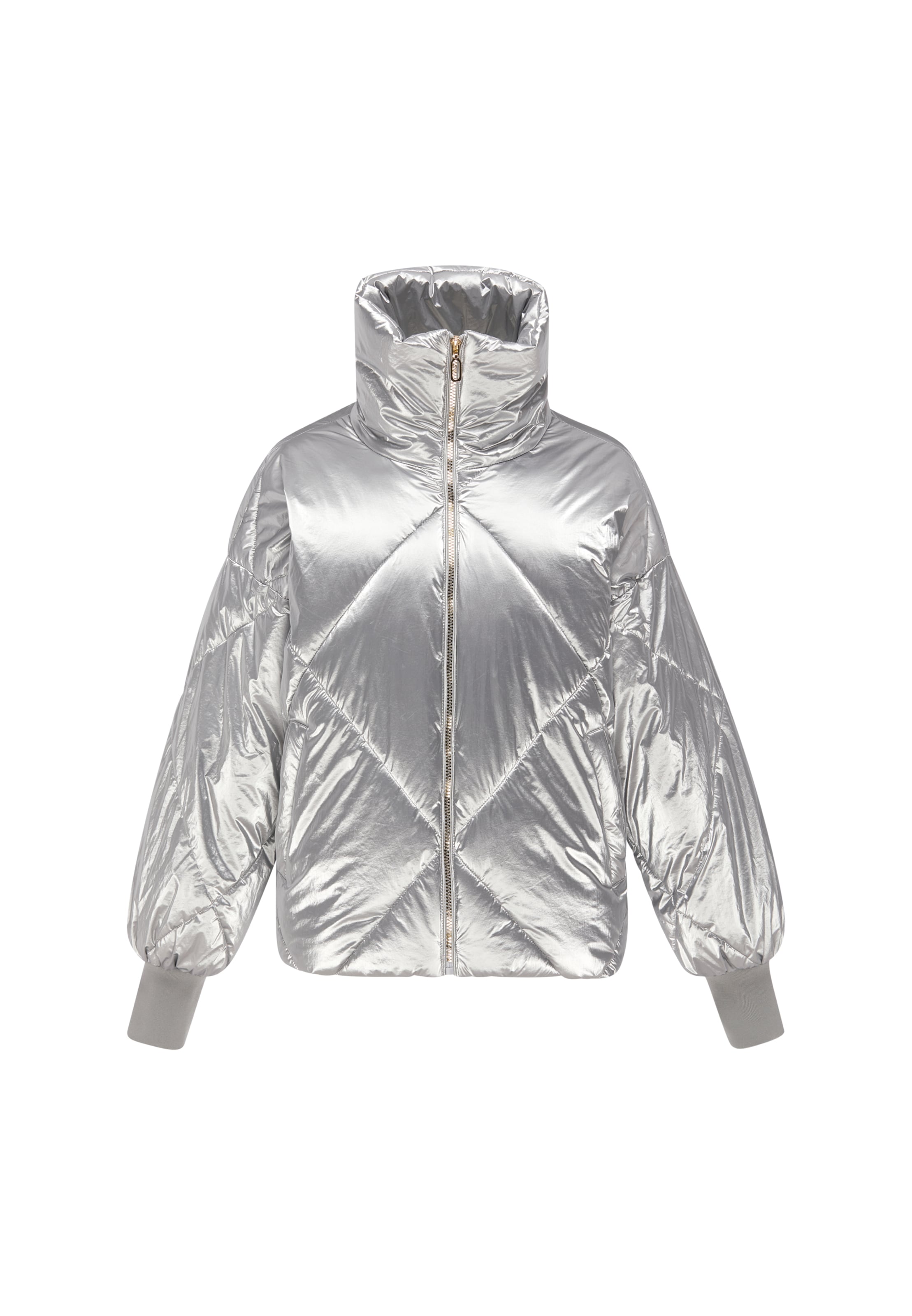 faina - Chaqueta de entretiempo en plata: frente