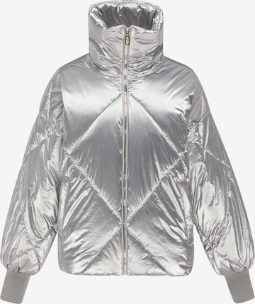 faina - Chaqueta de entretiempo en plata: frente