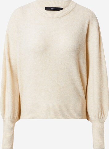 VERO MODA Sweater 'TOKA' in Beige: front