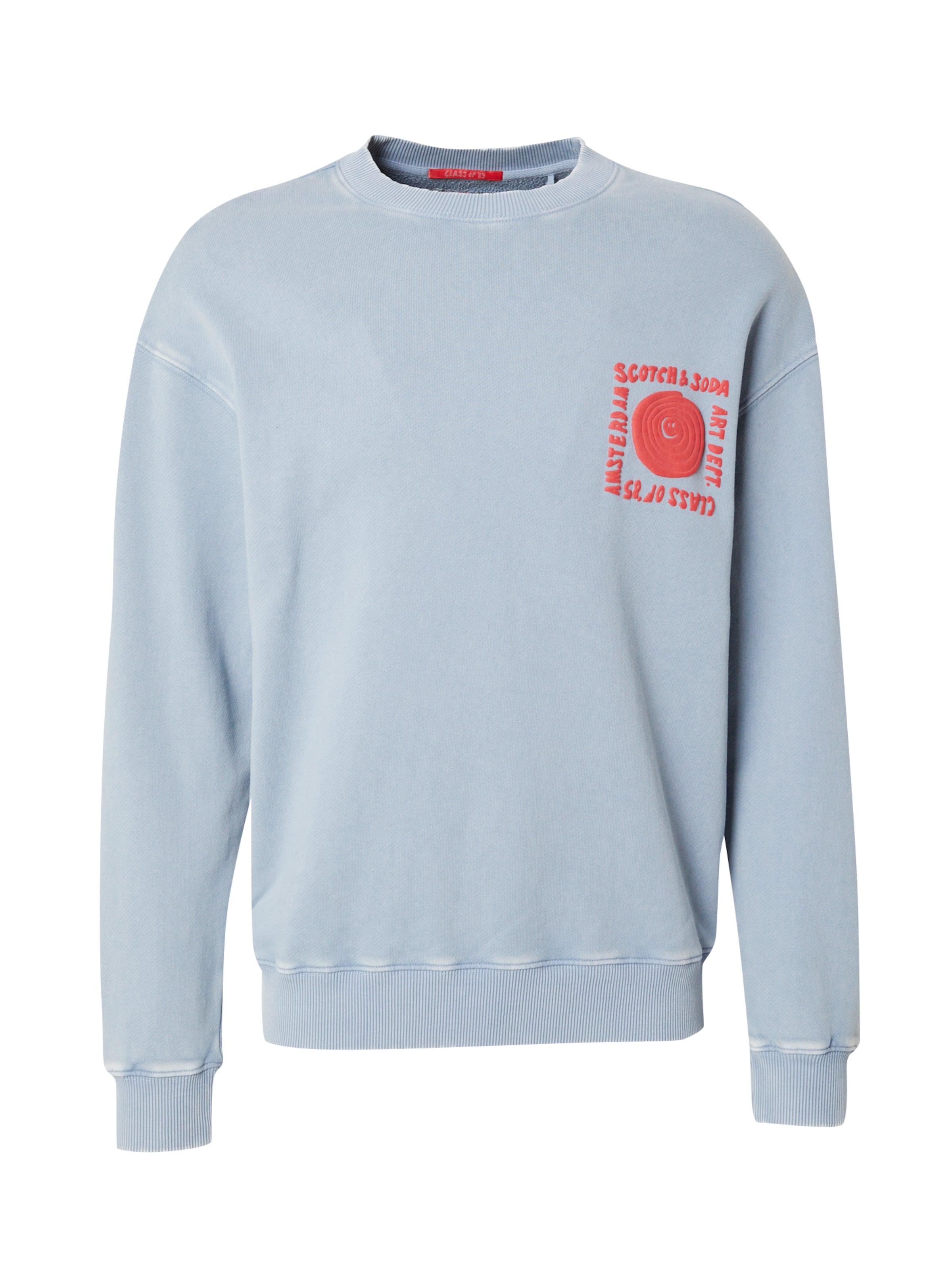 SCOTCH & SODA Mikina - Modrá: predná strana