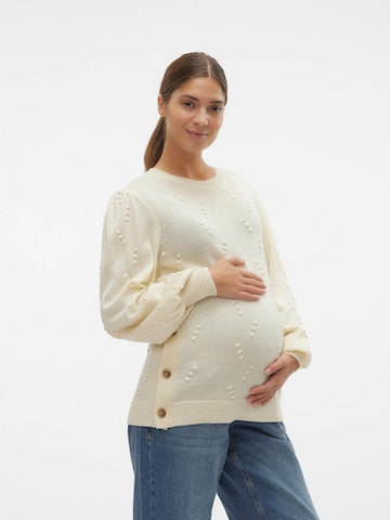 MAMALICIOUS Pullover 'Tora Vita' in Beige: predná strana