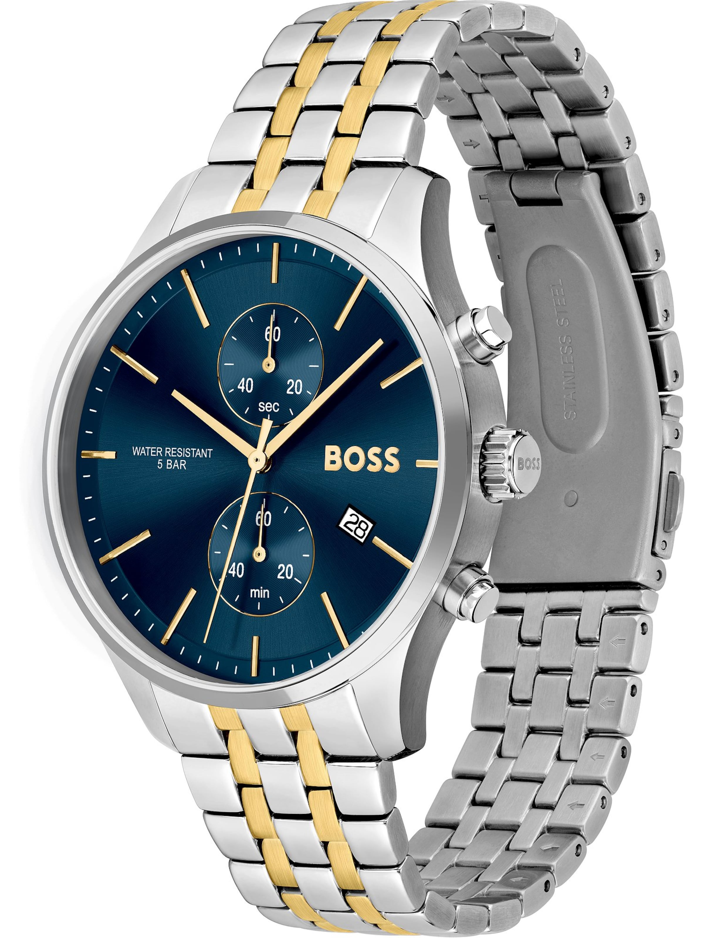 BOSS Analog Watch in Silver