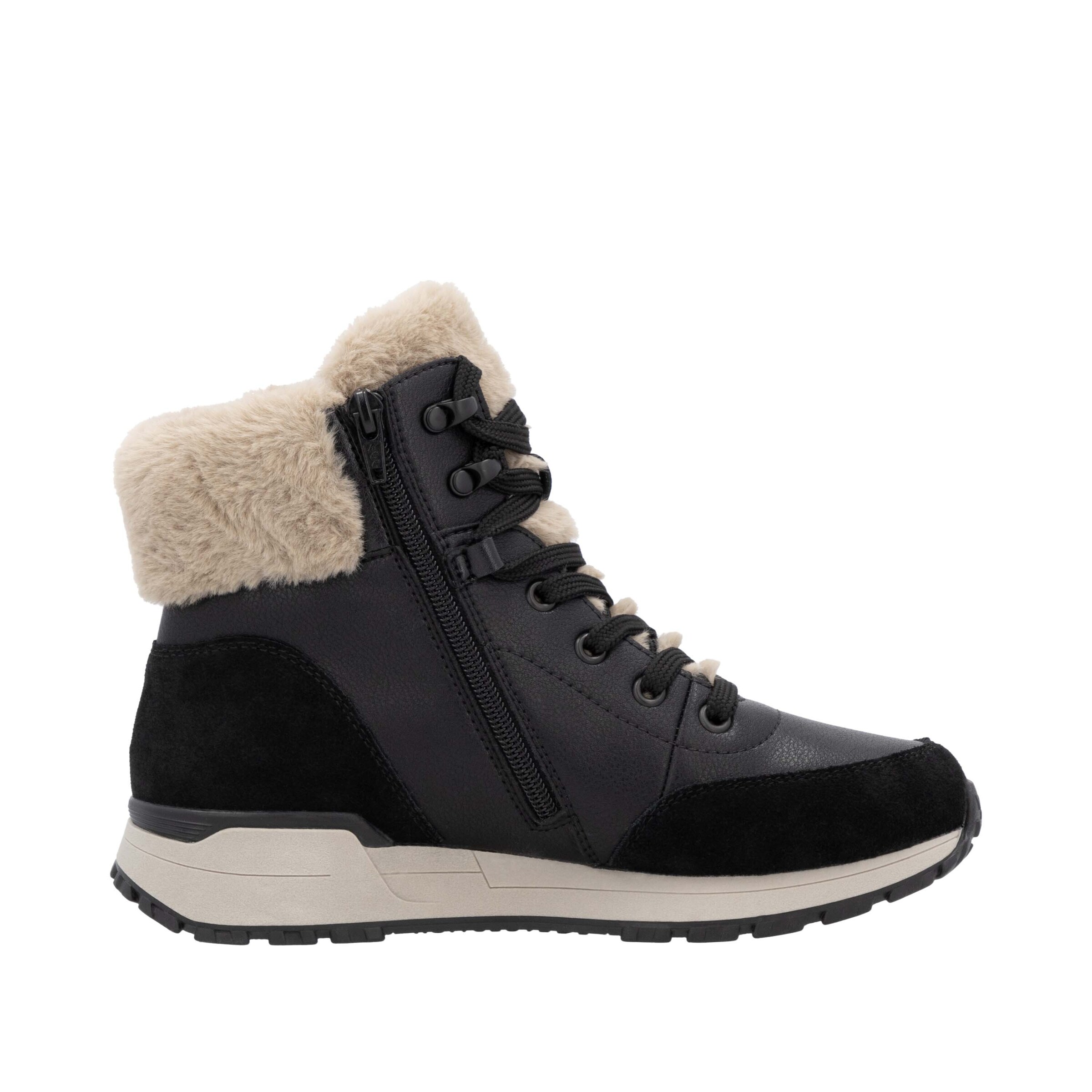 Rieker Sport - Botim com fivela em preto