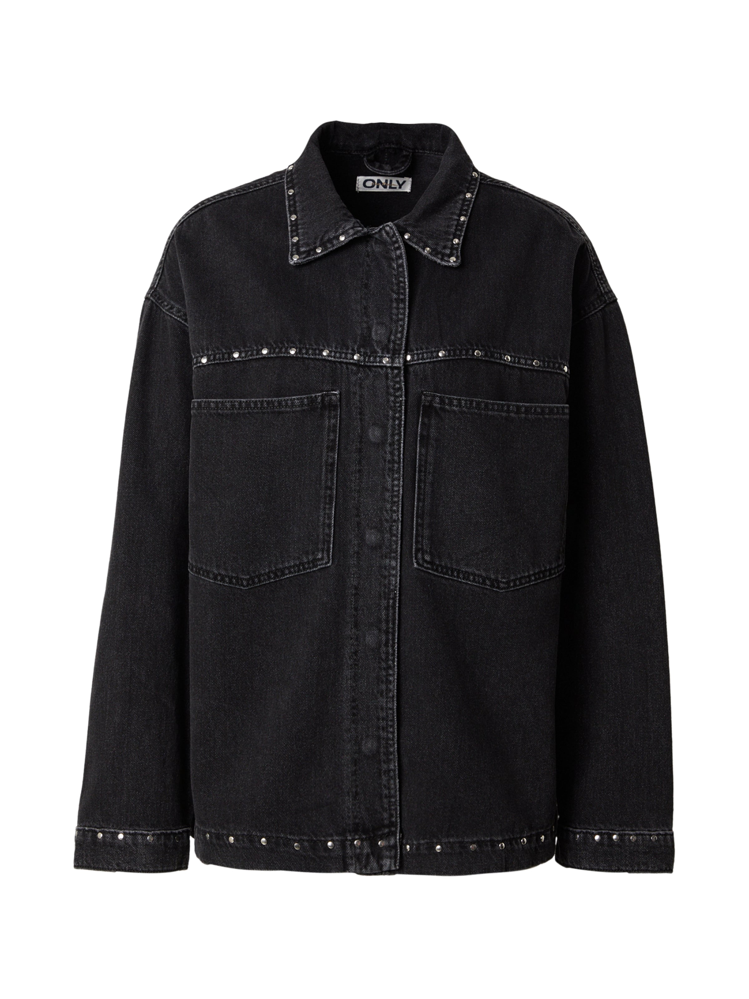 ONLY Overgangsjakke &#x27;ONLEMMIE&#x27; i sort: forside