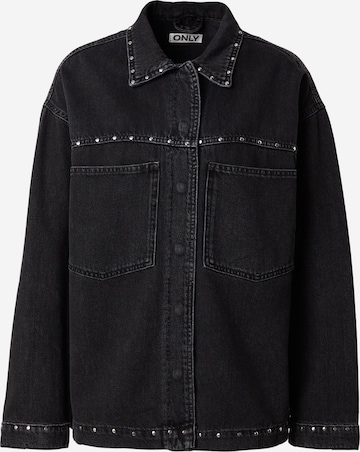 ONLY Välikausitakki 'ONLEMMIE' värissä musta: etupuoli