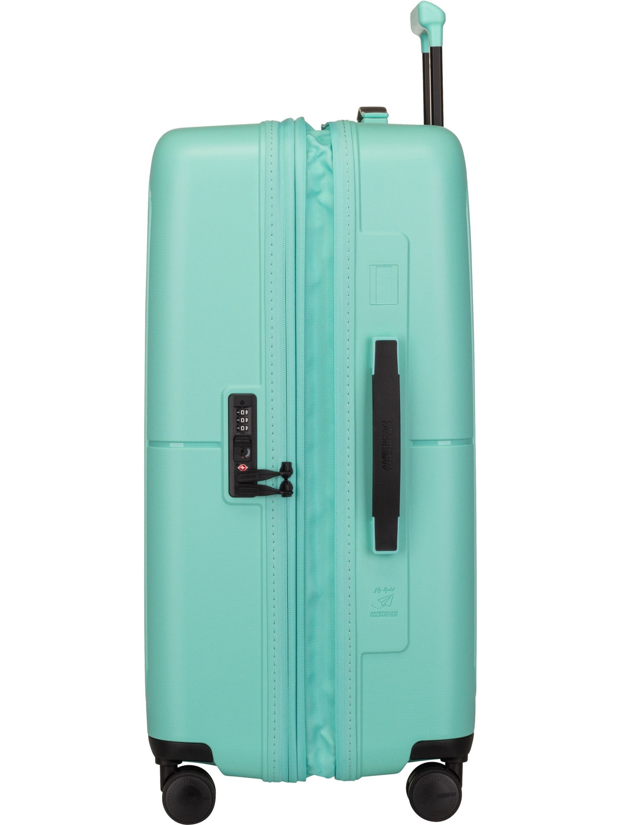 American Tourister Trolley 'Dashpop Spinner 67 EXP' in Grün