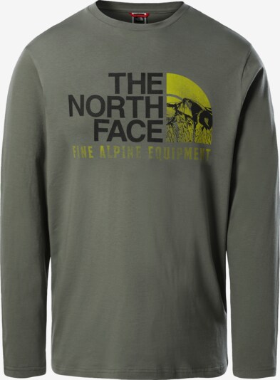 khaki / fekete THE NORTH FACE Tréning póló, Termék nézet