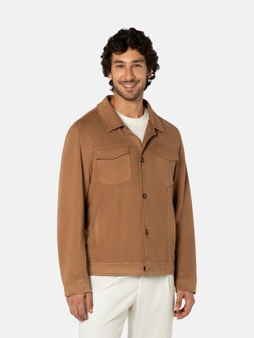 Coupe regular Veste de costume 'JULIANO J ' BENVENUTO en marron : devant