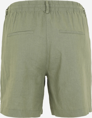 MAMALICIOUS Regularen Chino hlače 'BEACH' | zelena barva