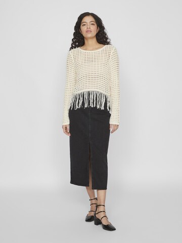 VILA - Jersey en beige