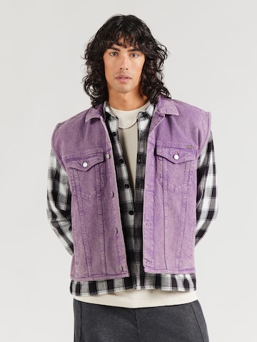 Gilet 'HEEDE' MUSTANG en violet : devant