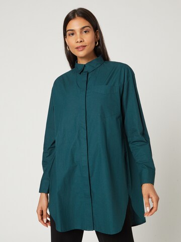 Guido Maria Kretschmer Women Blouse 'Melinda' in Green: front