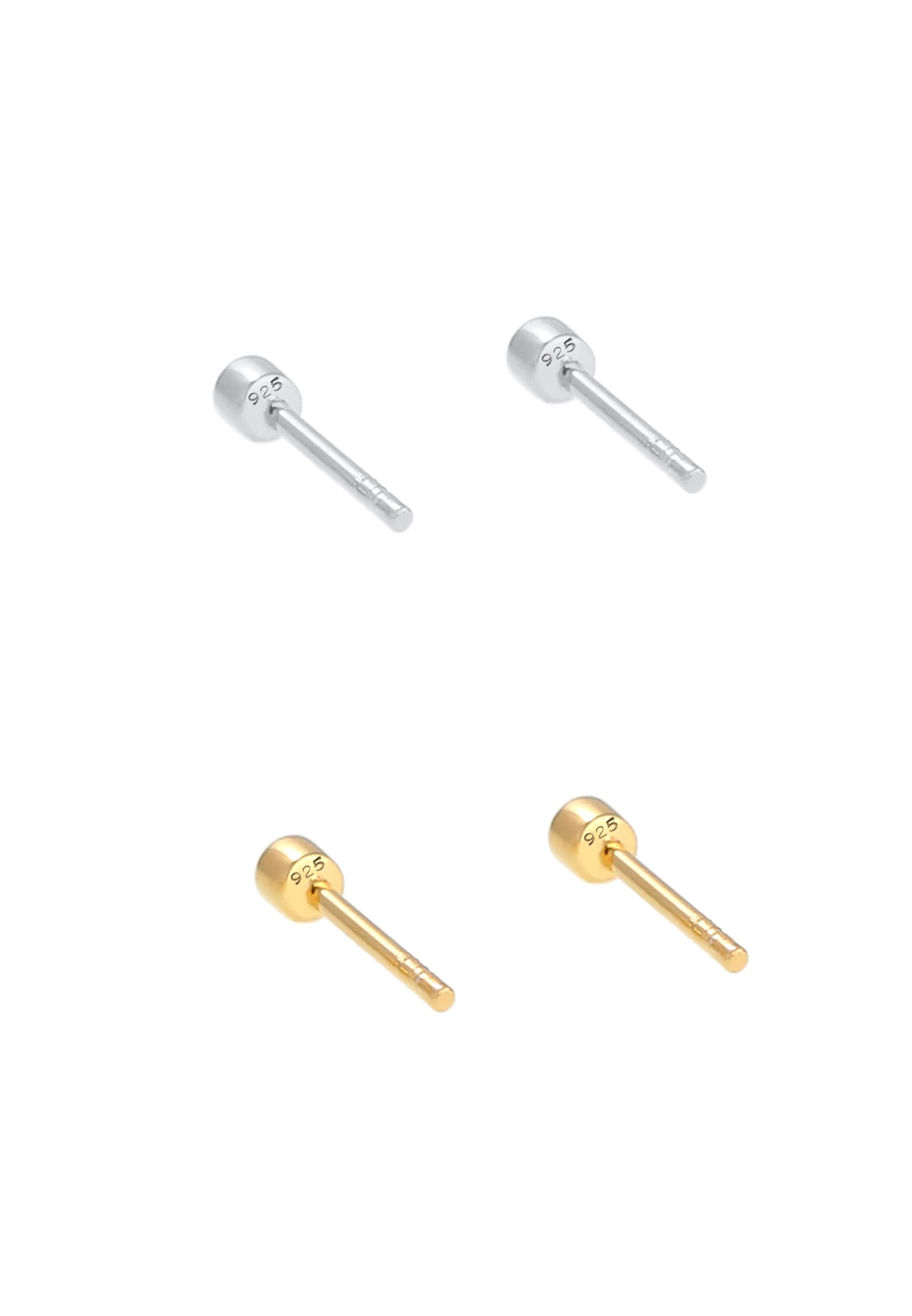 ELLI Ohrringe Basic Ohrstecker in Gold