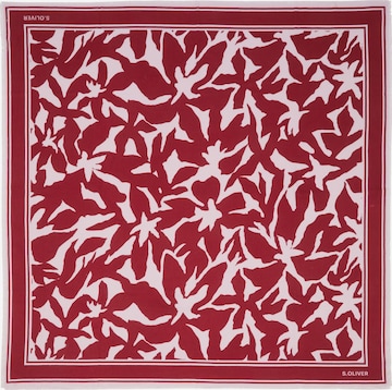 s.Oliver Tuch in Rot: Vorderseite