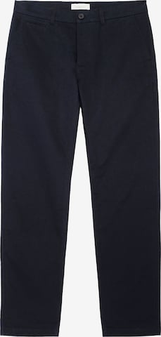 KnowledgeCotton Apparel Regular Chino Pants in Black: front
