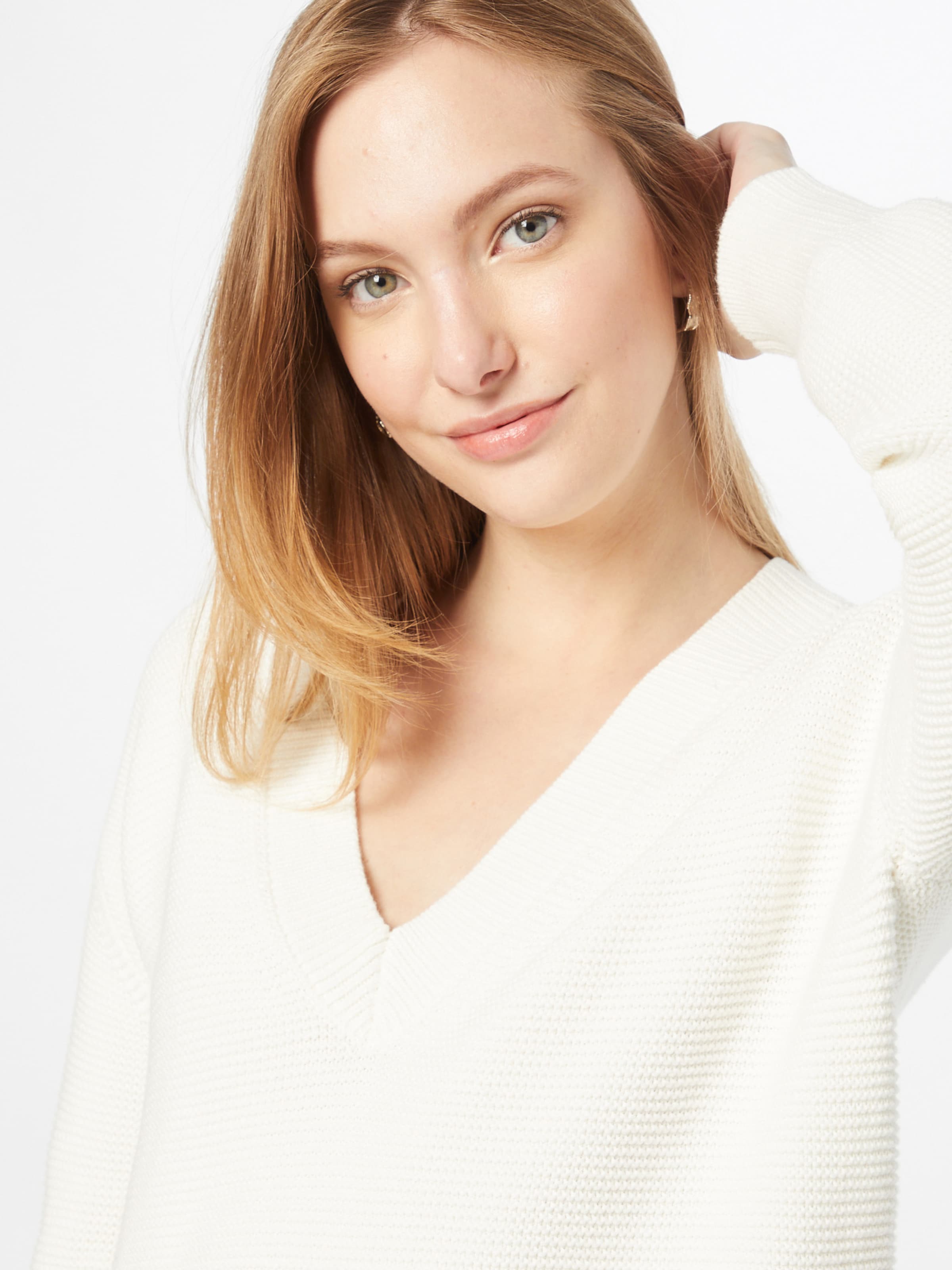 Grandes tailles Pull-over OUI en Blanc 