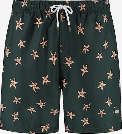 Shiwi Kupaće hlače 'Mike' u kraljevski zelena / marelica, Pregled proizvoda