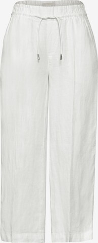 STREET ONE Pleated Pants in White: front