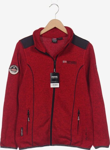 Geographical Norway Sweater & Cardigan in XXL in Red: front