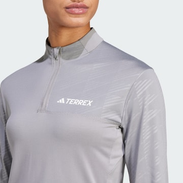 ADIDAS TERREX Performance Shirt 'Multi' in Grey