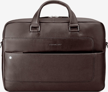 Roncato Document Bag in Brown: front