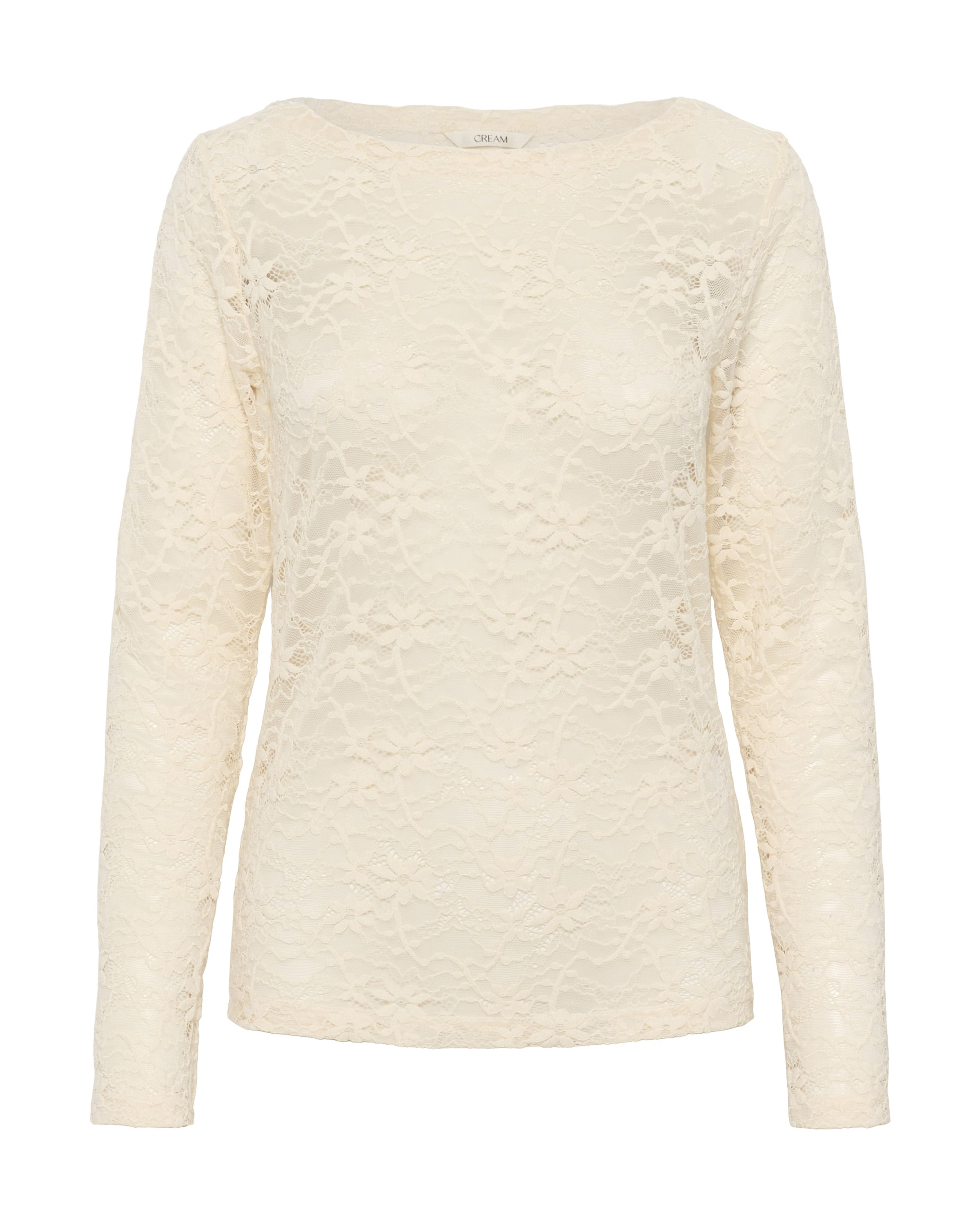 Cream Halenka – bílá: přední strana