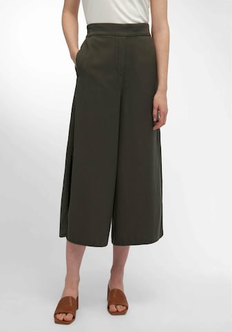 Peter Hahn Wide leg Broek in Groen