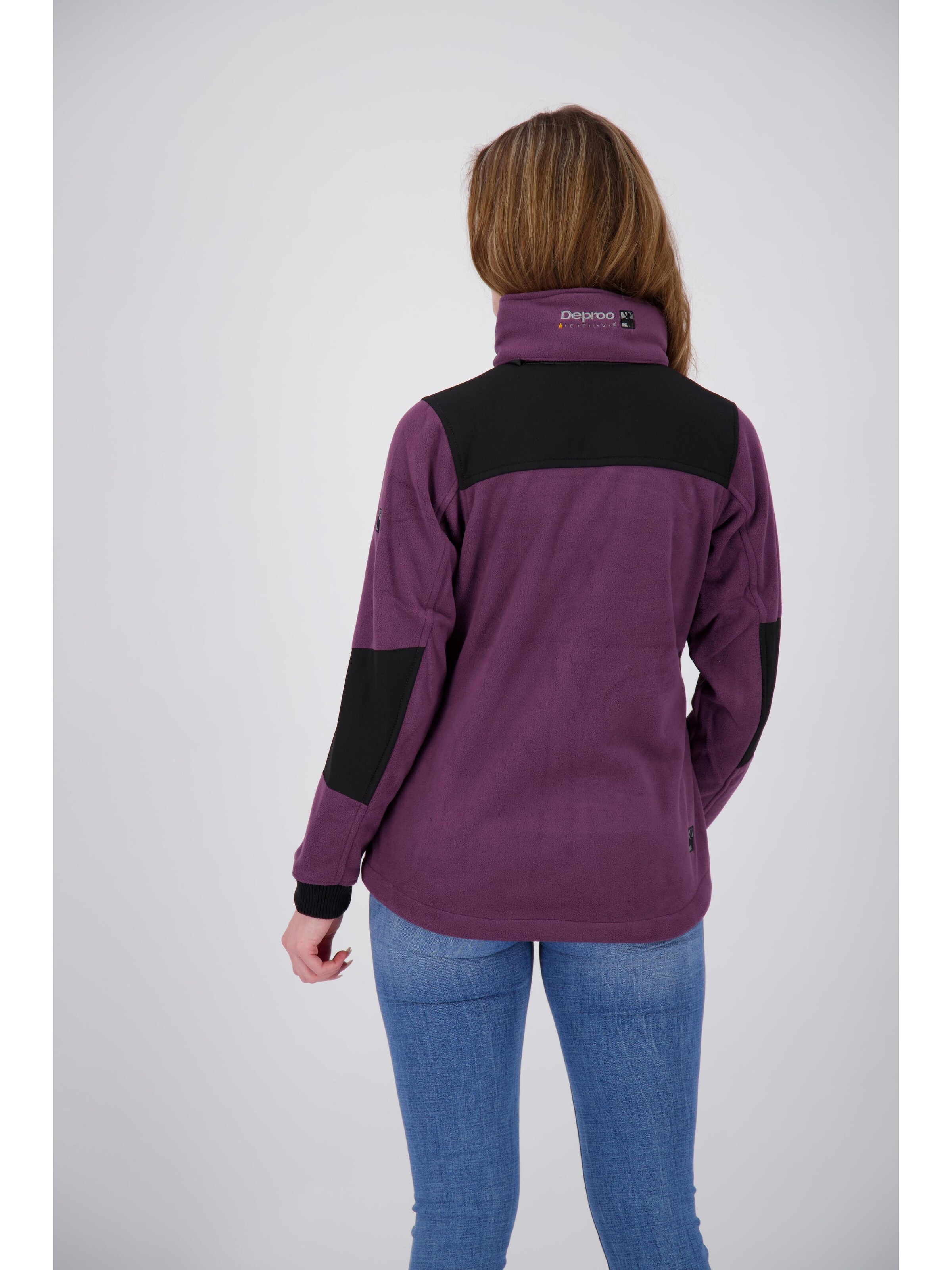 deproc Fleecejacke 'CANADA Women'‌‌ in Lila